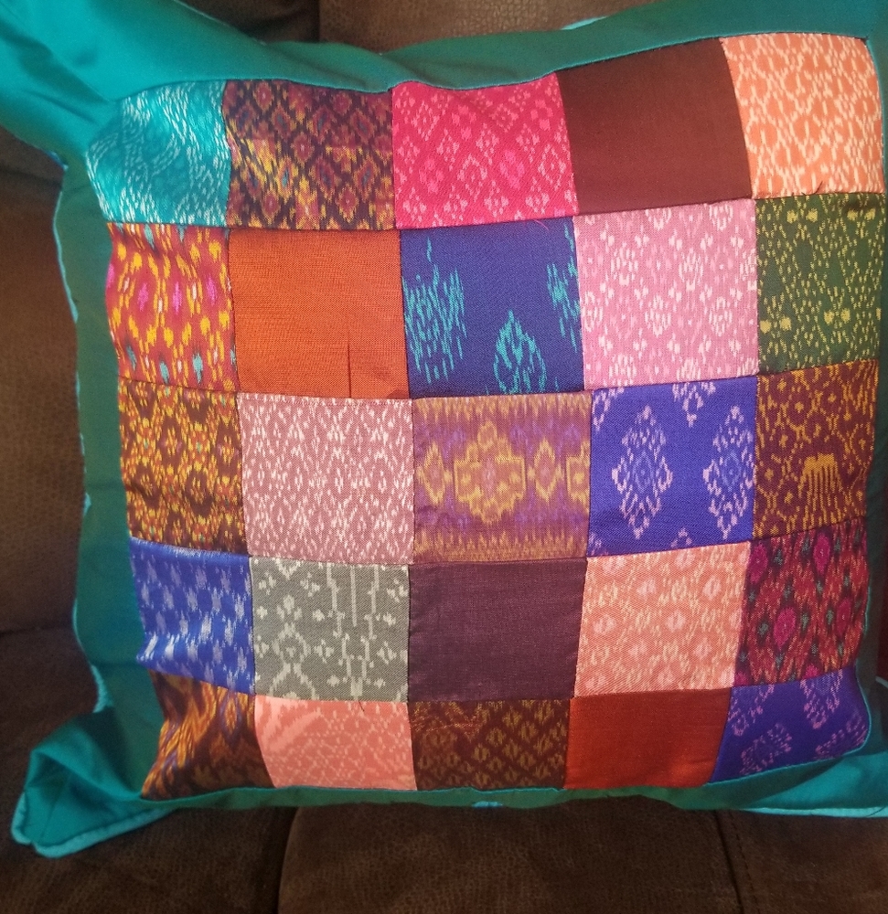 Decorative Thai Cushion Pillow Covers - Pack of 2